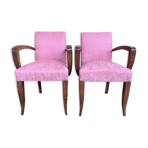 Paire de fauteuils bridges