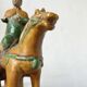 Ming period terracotta equestrian ridge tile