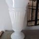 Antique white opaline vase