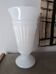 Antique white opaline vase
