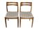 2x 60s 70s dining chair dining chair mid century Danish modern design