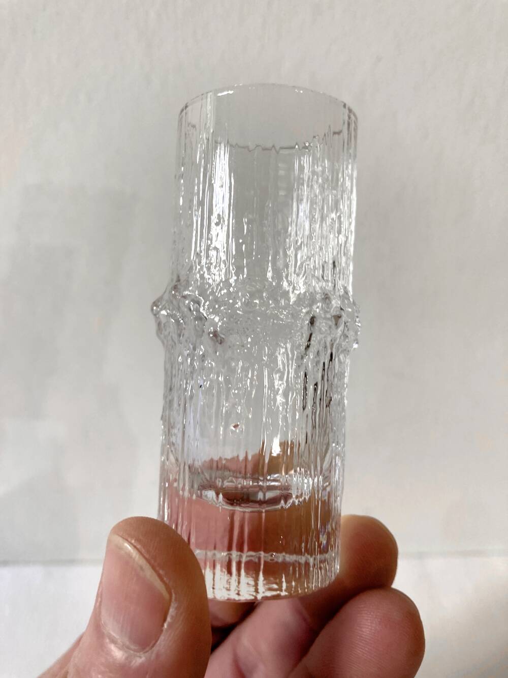 Four Niva shooter glasses by Tapio Wirkkala, 1970s.