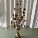 Chandelier en laiton vintage