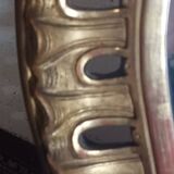 Louis XV style gilded carved wooden mirror