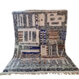 Tapis berbère bohemian en laine fait main 250 X 150 CM