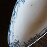 Blue Sarreguemines Vaucluse Ironstone Plate