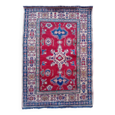 Handmade Pakistani Kazak Rug 149x107cm