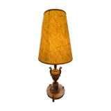 Bronze and marble desk lamp in Art Deco style