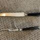 Service cutlery.silver metal