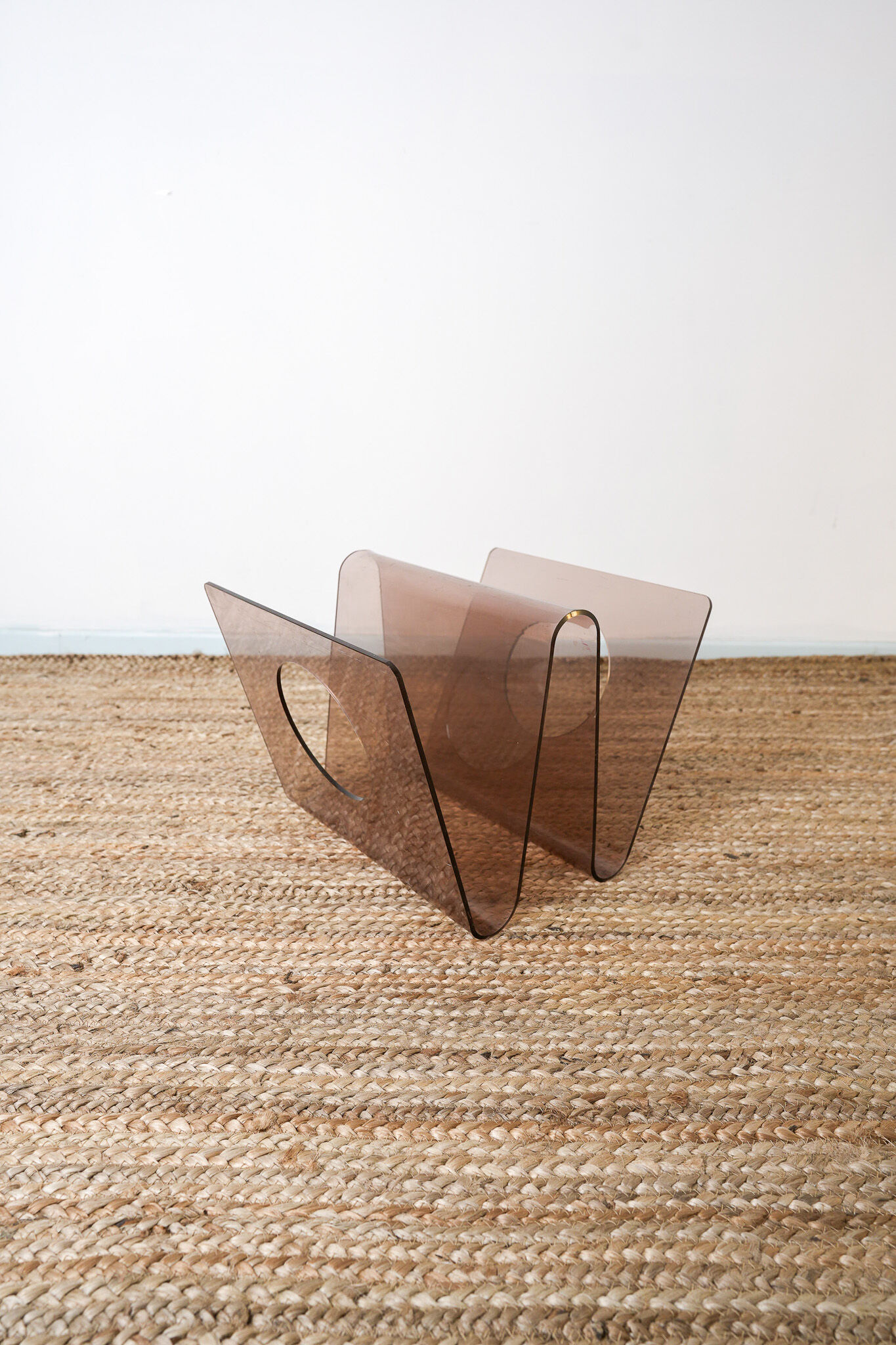 Plexiglas magazine holder Michel Dumas