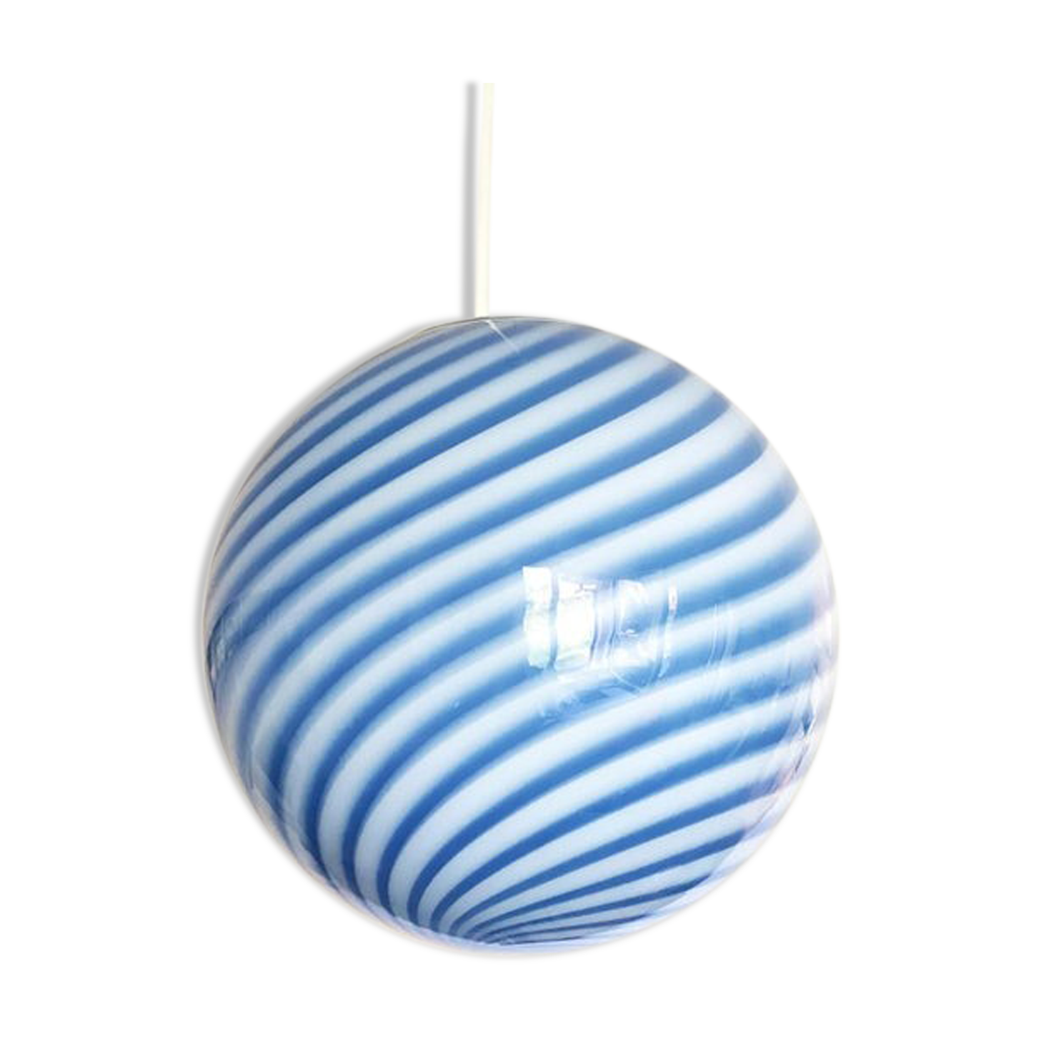 Pendant lamp in Murano glass