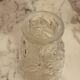 Molded crystal vase