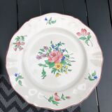 Set of 6 flat plates Luneville