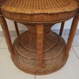 Fauteuil Emmanuelle peacock