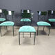 Vintage dining chairs by Belgochrom, set of 6 - 1970s