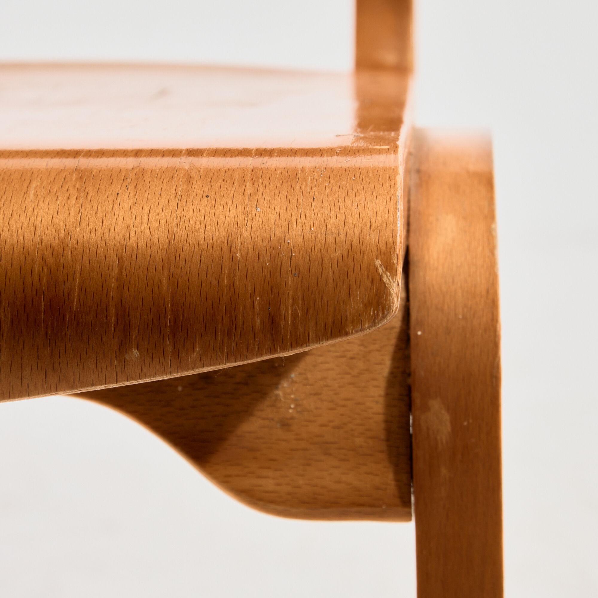Stackable beech chair
