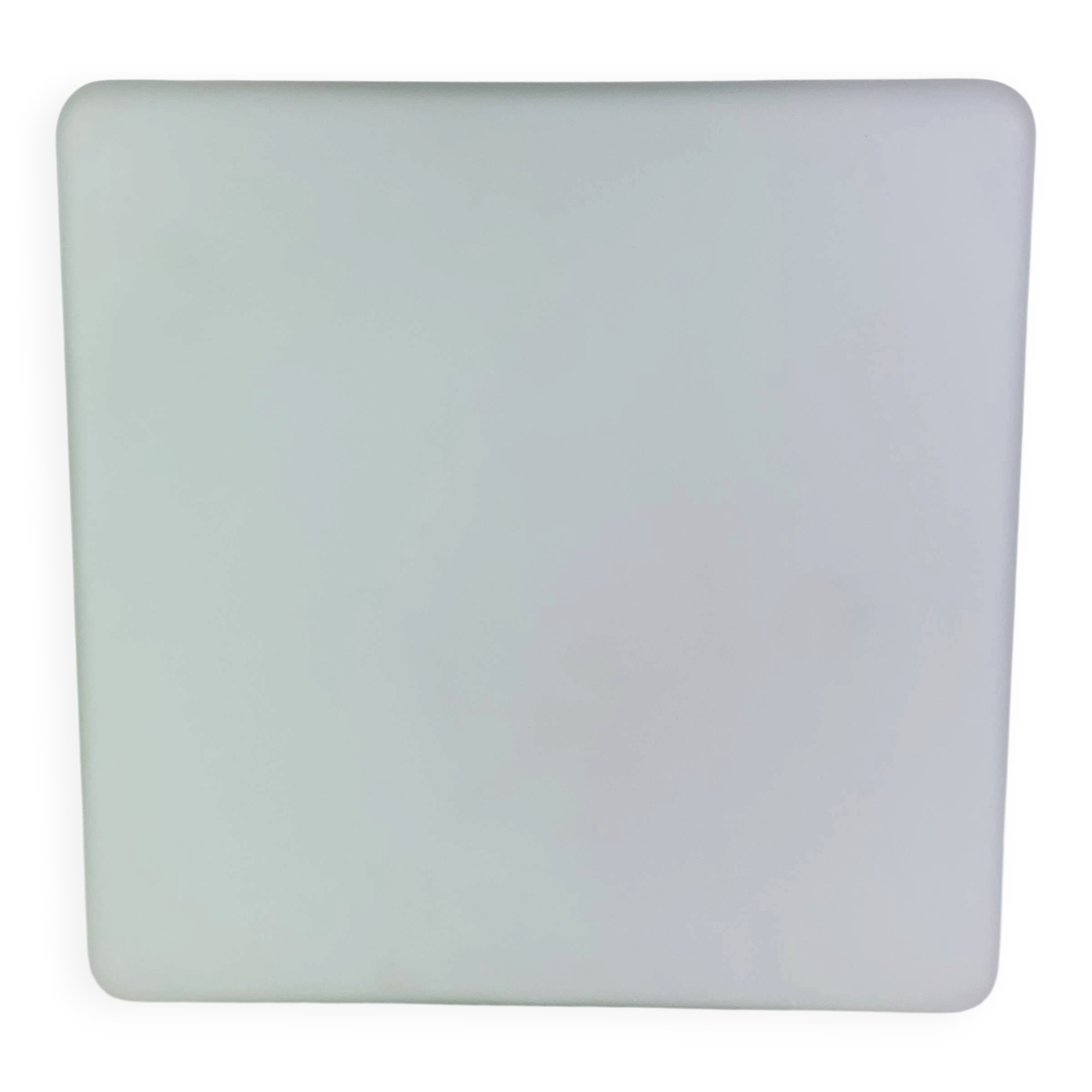 XL square opaline wall light, 1960s, vintage, ceiling light