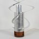 Kinetic Spiral Light Sculpture by Werner Epstein, 1972