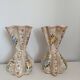 Pair of vintage earthenware vases