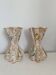 Pair of vintage earthenware vases