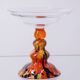 Vintage Six-Piece Stemmed Glass Set, 1950s–1970s
