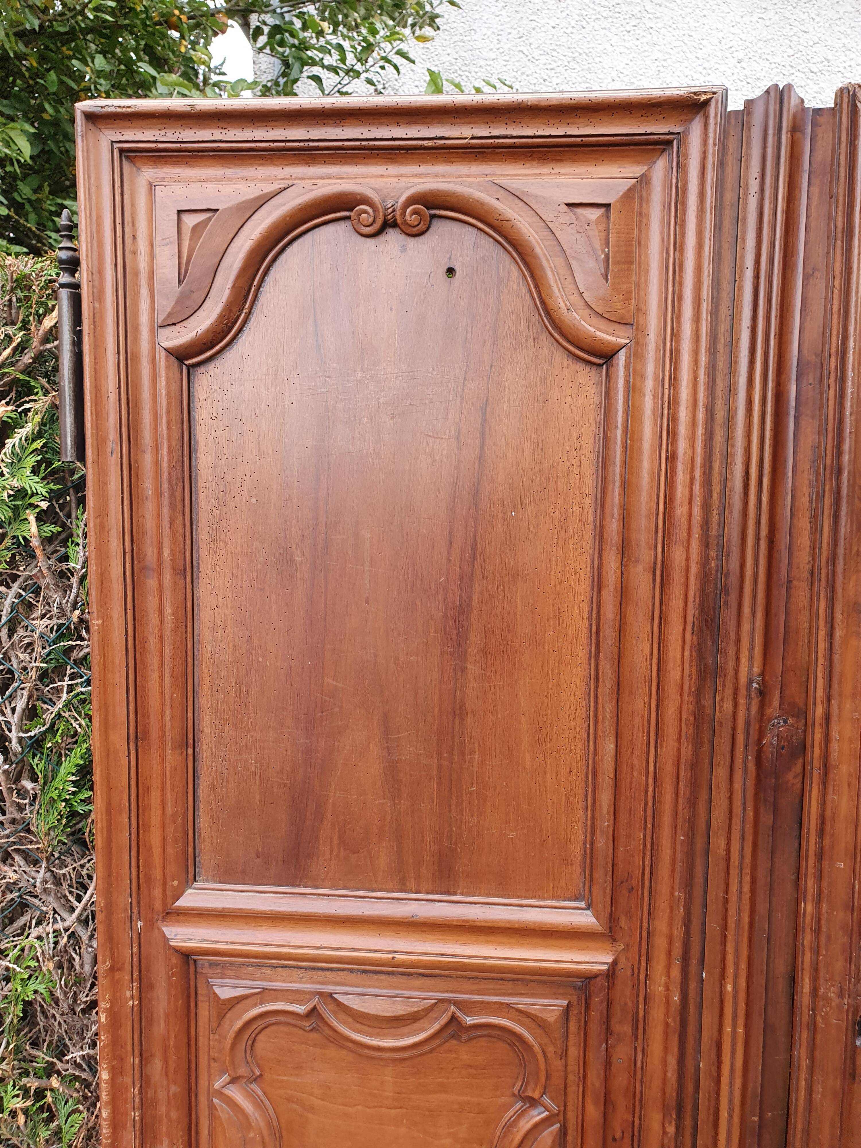 Pair of old doors from the 18th century