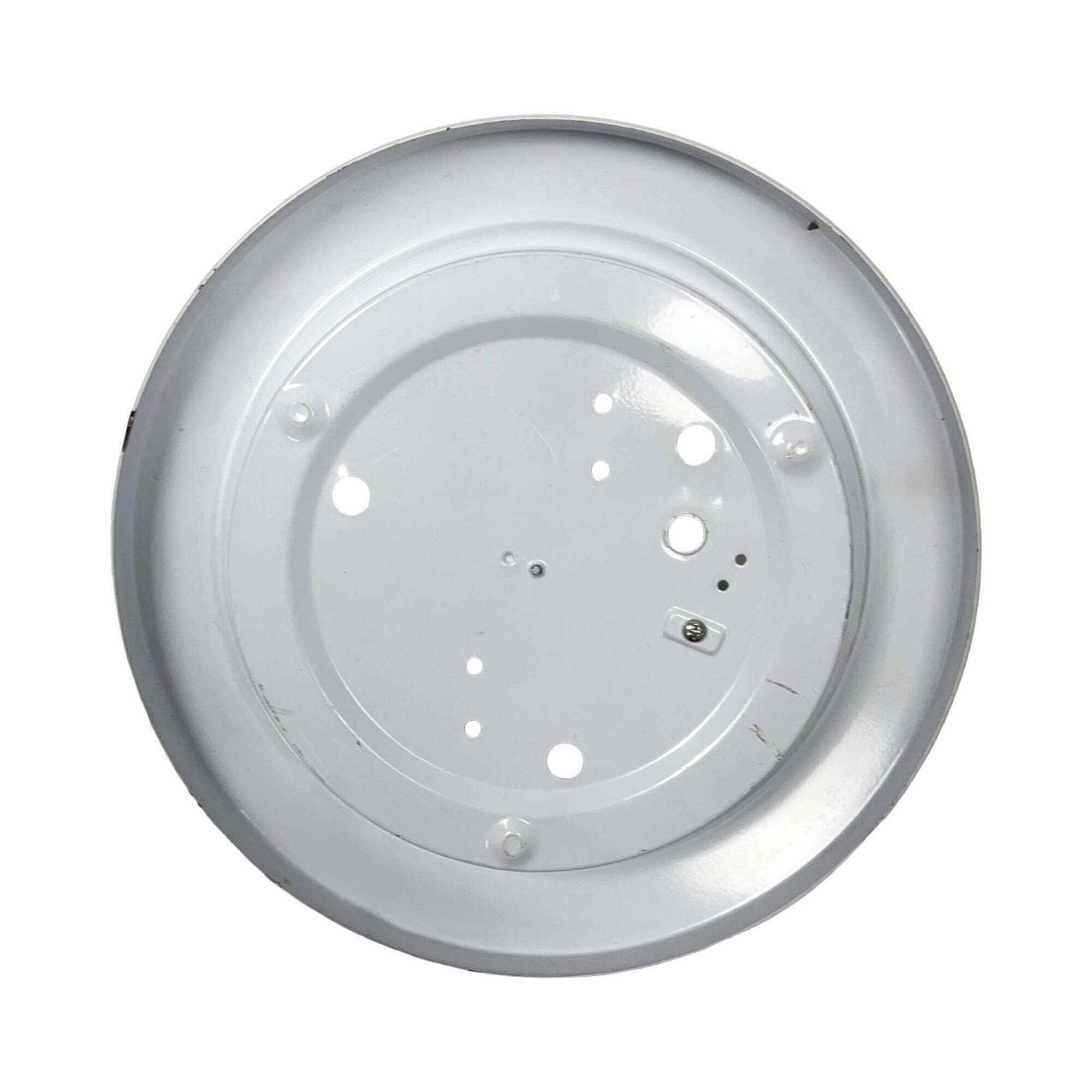 1980s Bahag round ceiling light made of glass and metal