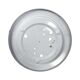 1980s Bahag round ceiling light made of glass and metal