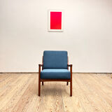 Teak armchair by Ole Wanscher for France & Son, Mid Century Modern Danish Design, 1950er