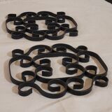 Pair of wrought iron underwear - vintage