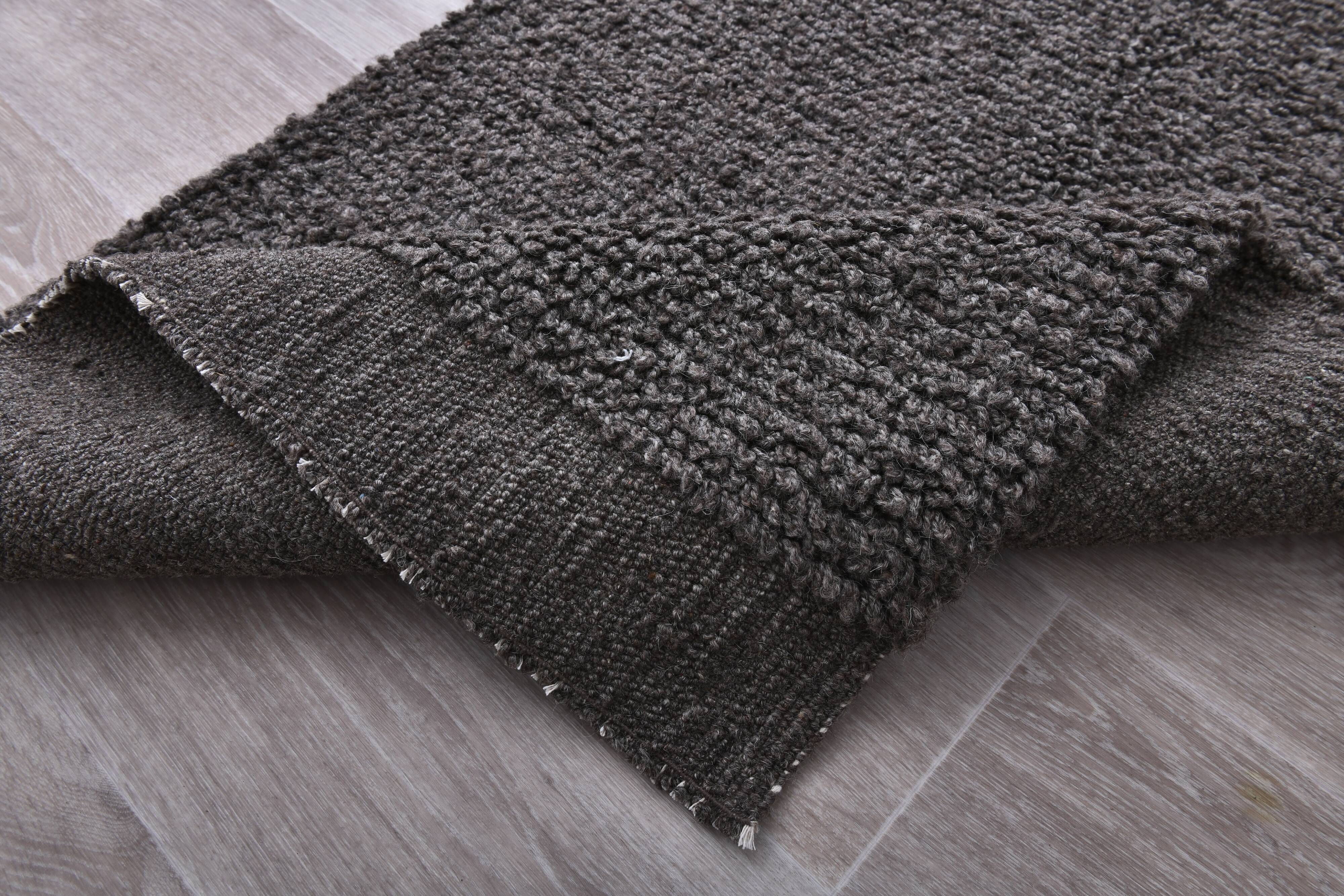 Brown Gray Turkish Runner Rug  68x303Cm SK 241403