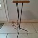 Vintage magazine holder pedestal