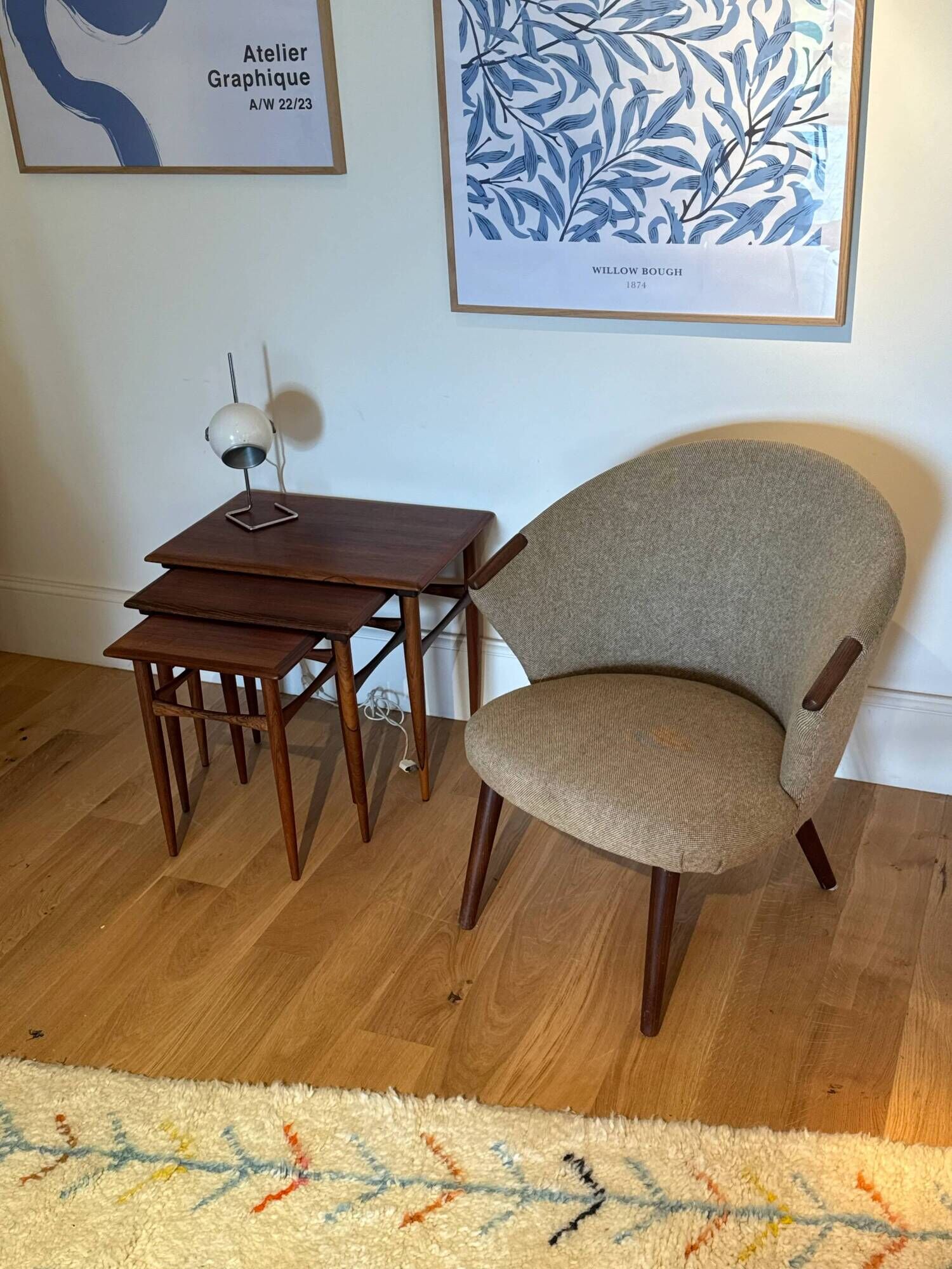 Vintage Danish armchair "TV Chair" — Bent Møller Jepsen