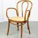 Vintage Bentwood Wide Seat and Arms Bistro Chair