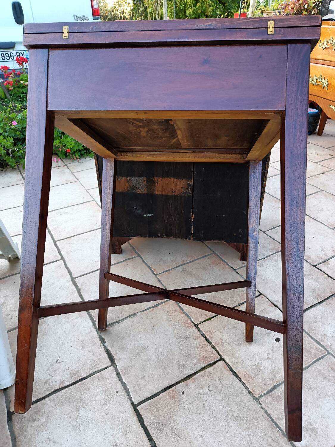 Antique Louis XVI style games table