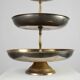 Large 19th‑Century Silvered Étagère or Serving Stand, France