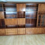 Vintage bookcase jacques hauville