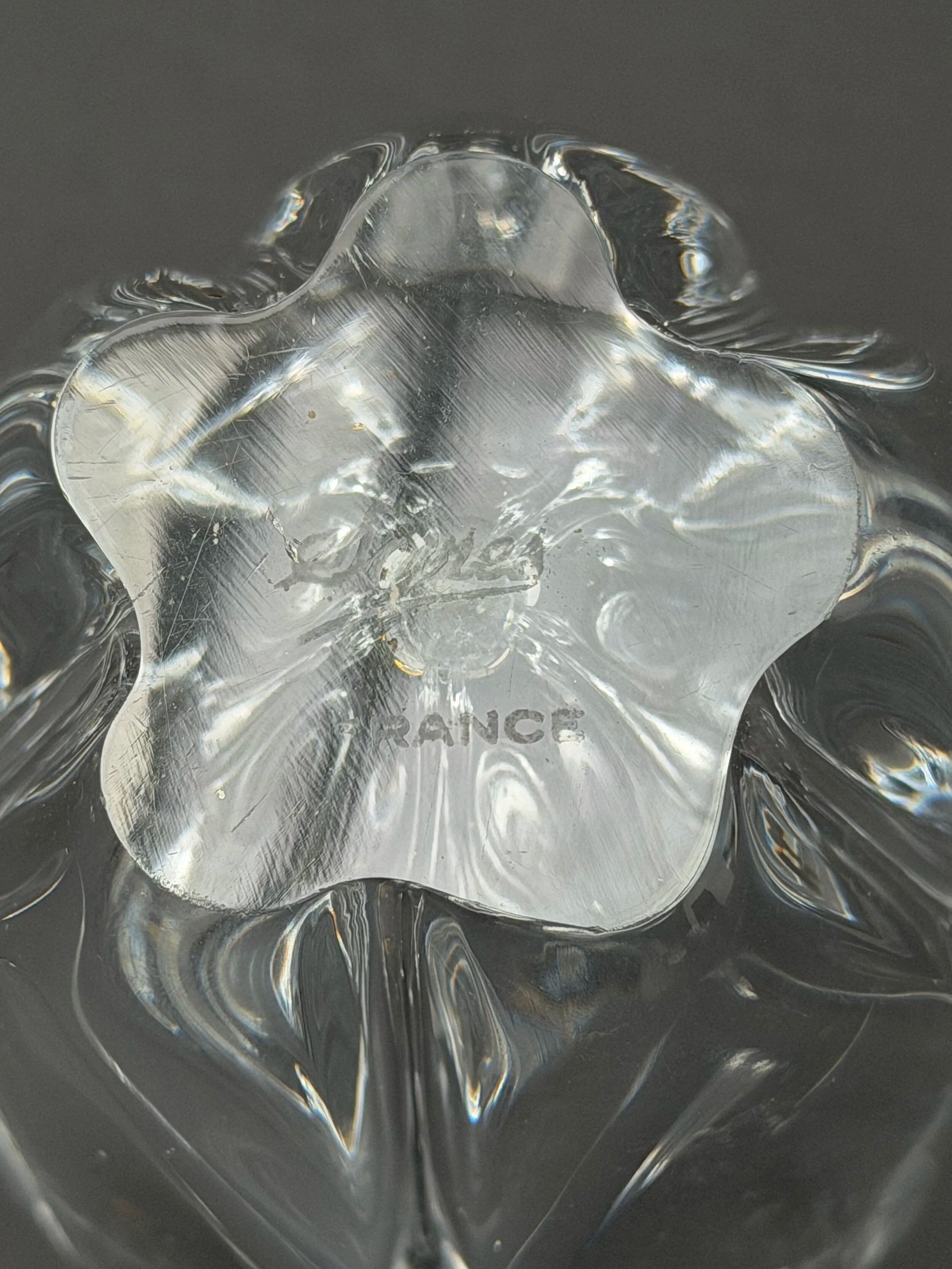 Crystal vase from Sèvres, France 1950