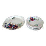 Set of 8 Vallauris plates