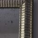 Antique silver mirror 19th century with its mercury glass