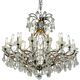 Italian 1920-30’s Crystal drops Chandelier