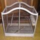 Old wooden bird cage