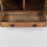 H.61 wood doll cabinet bamboo way
