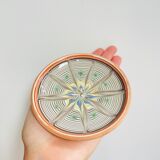 Romanian handicraft ceramic plate