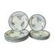 12 assiettes terre de fer Sarreguemines