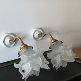 Wall lamp "flower" 30s
