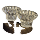 Bougeoirs cristal