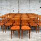 Set of 32 vintage bistro chairs