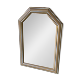 Vintage mirror with solid wood frame 42x47cm