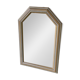 Vintage mirror with solid wood frame 42x47cm
